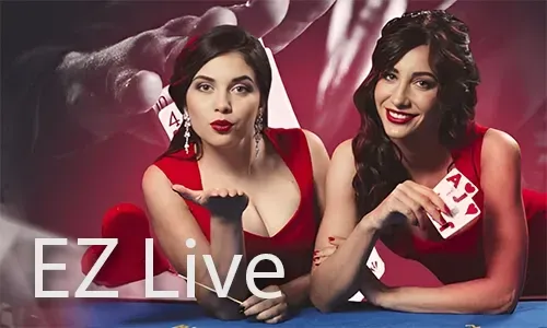 Live dealer dealing cards in a VIP777 casino